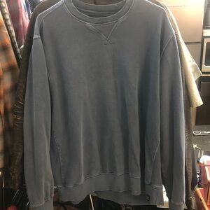 Lucky Brand Blue Sweatshirt Relaxed Fit
